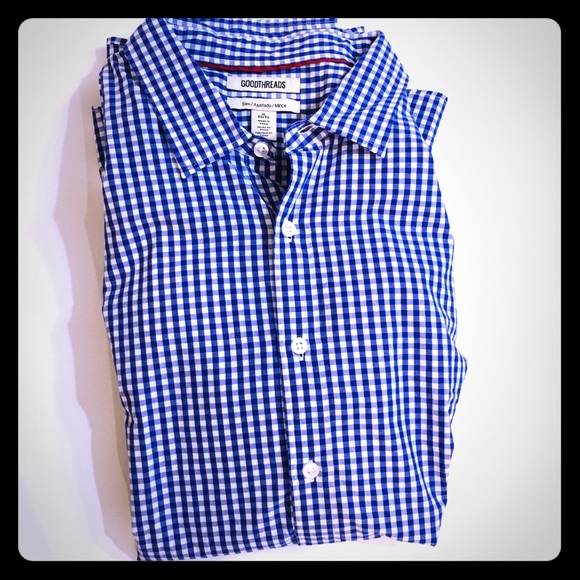Other - GOODTHREADS Blue Button Down XL